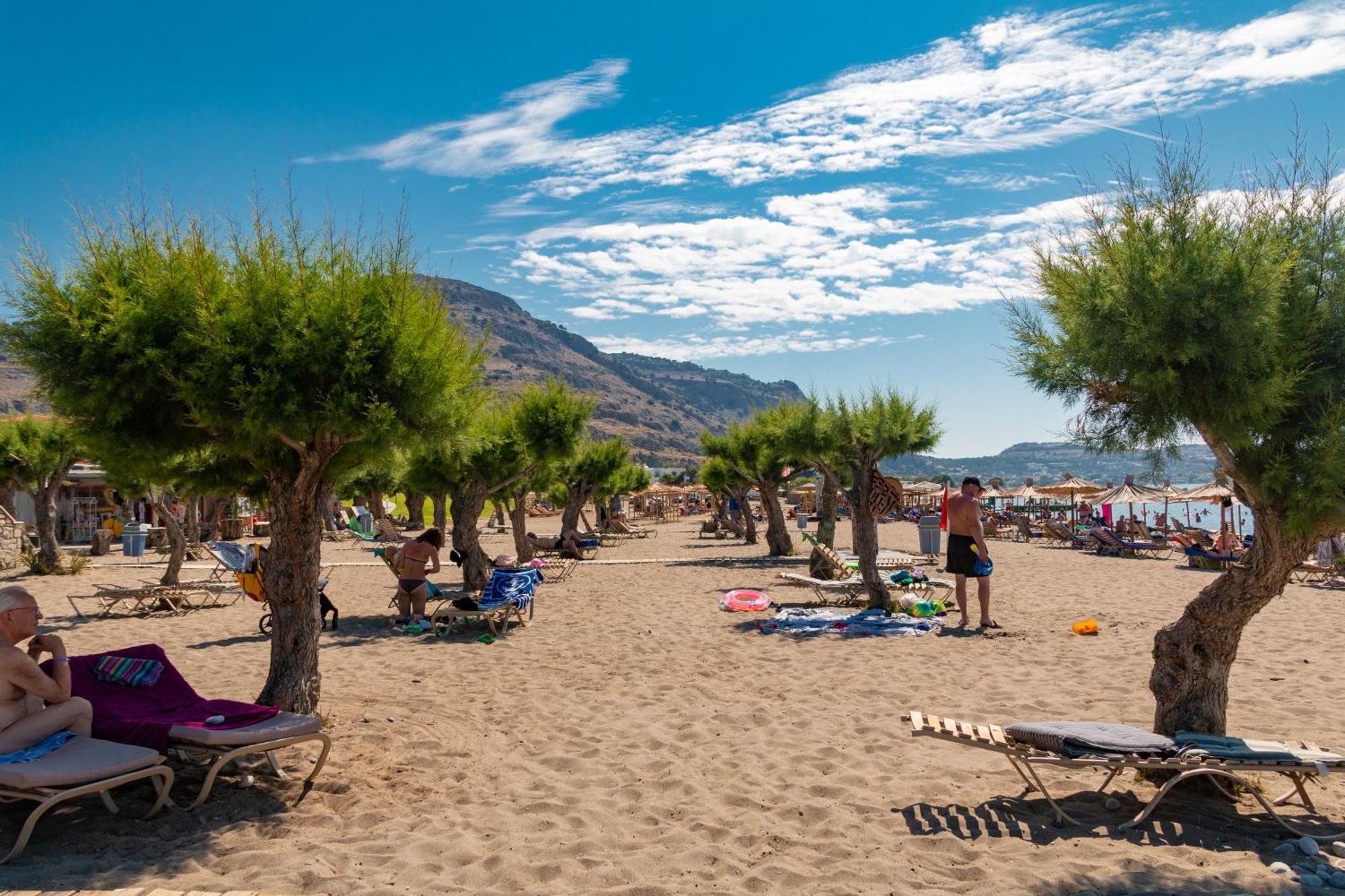 Sun Beach Lindos Hotel Lardos Buitenkant foto