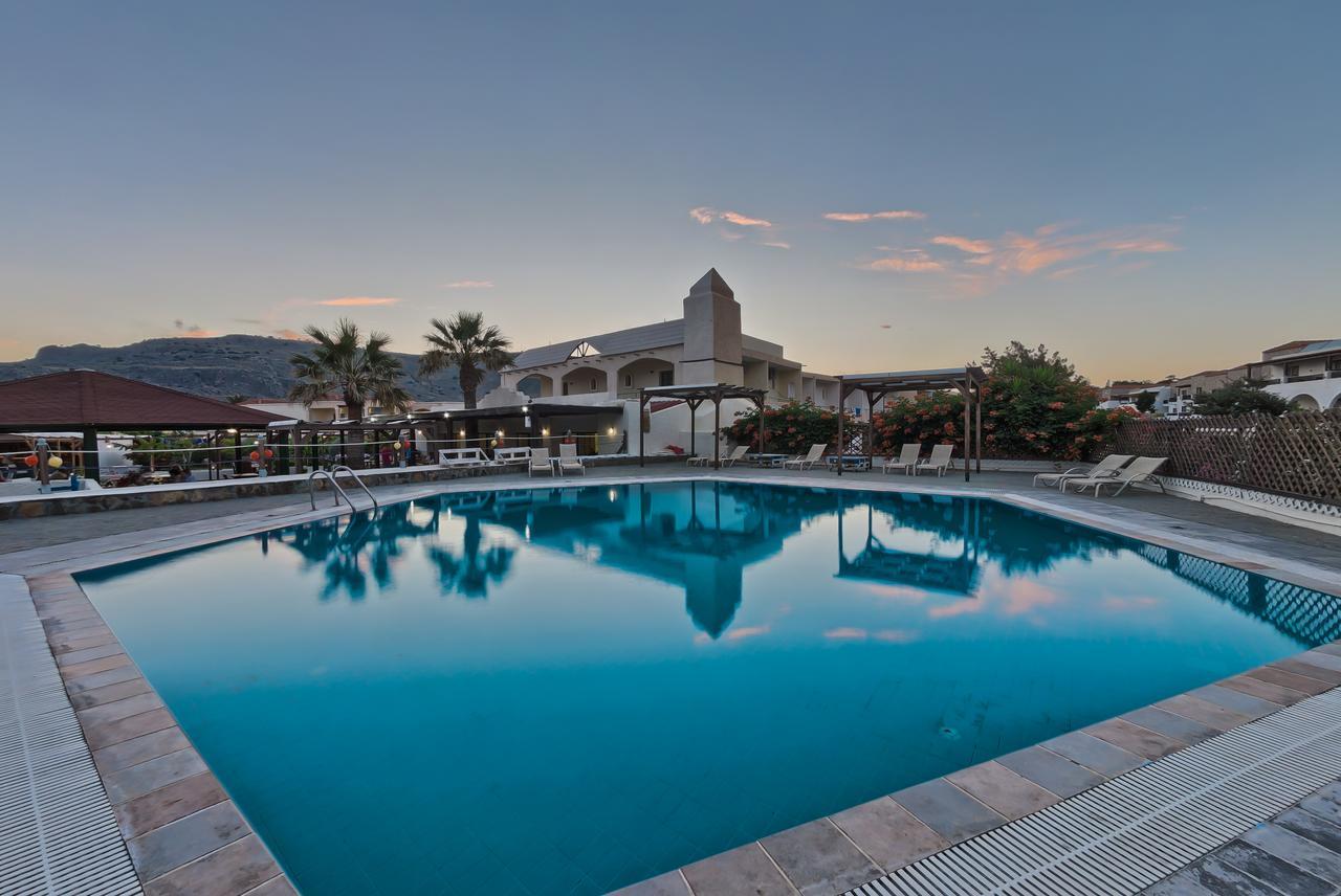 Sun Beach Lindos Hotel Lardos Buitenkant foto